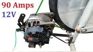 How to Make 12v 90 Amps DC Generator from Old Car Alternator - Step by Step How to Make 12v 90 Amps DC Generator from Old Car Alternator - Step by Step