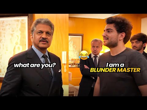 &quot;I am a BLUNDER MASTER&quot;  Samay to Anand Mahindra