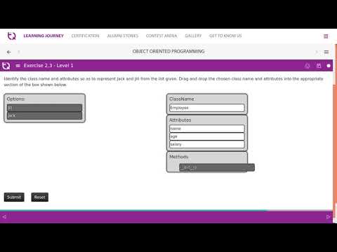 InfyTQ OOP Day1 Video 4 Exercise 2 and 3