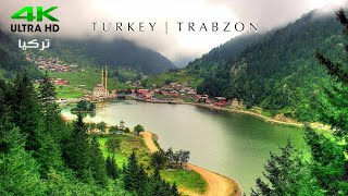 Flying over Trabzon Turkey 4K Ambient Drone Film | طرابزون تركيا تصوير درون
