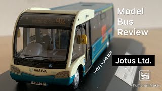 Jotus Ltd. 176 Scale Arriva Es Optare Solo Sr Model Bus Review 4K