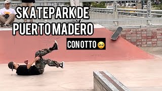 Session de skate en el skatepark de Puerto Madero con mi amigo Otto ✨