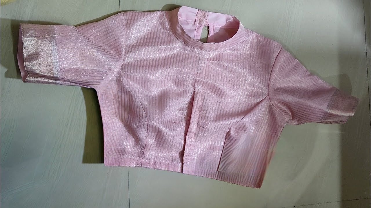 collar neck cutting and stitching/princess cut blouse cutting andstitching