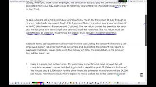 Tax Codes and Tax Returns   Personal Finance UM T2 A2 & 3