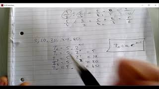 Texts and Test 4 Ex 9 4 Page 344  Geometric Sequences