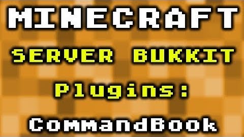 Minecraft Bukkit Server - Plugins: ComandBook v1.5 (and Permissions) with Wolv21