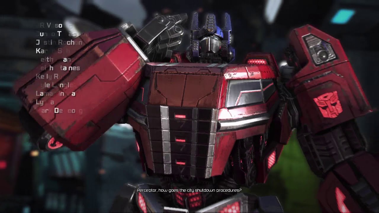 Transformers Fall of Cybertron [PS4] Gameplay YouTube