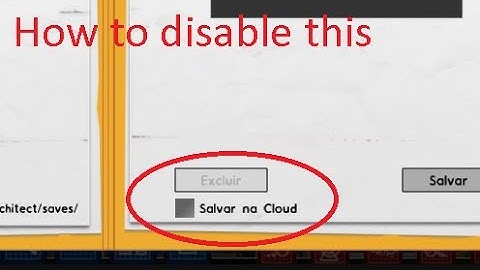 How to disable save cloud in pirated version of prison architect