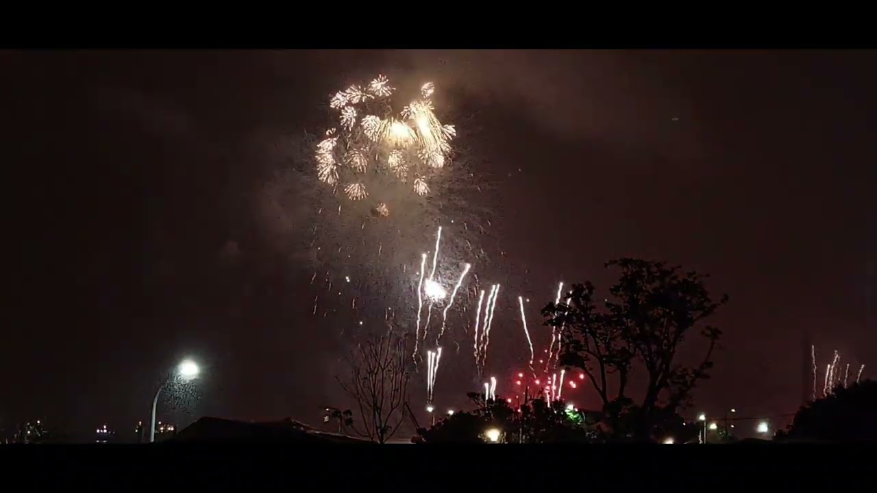 2025年底淡水跨年煙火