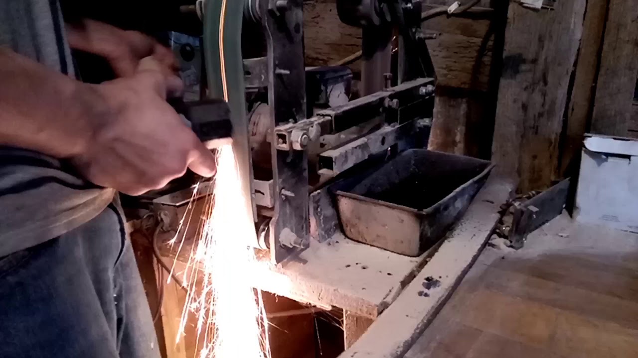 Turning a cheep harbor freight Sledge into a blacksmithing Hammer YouTube
