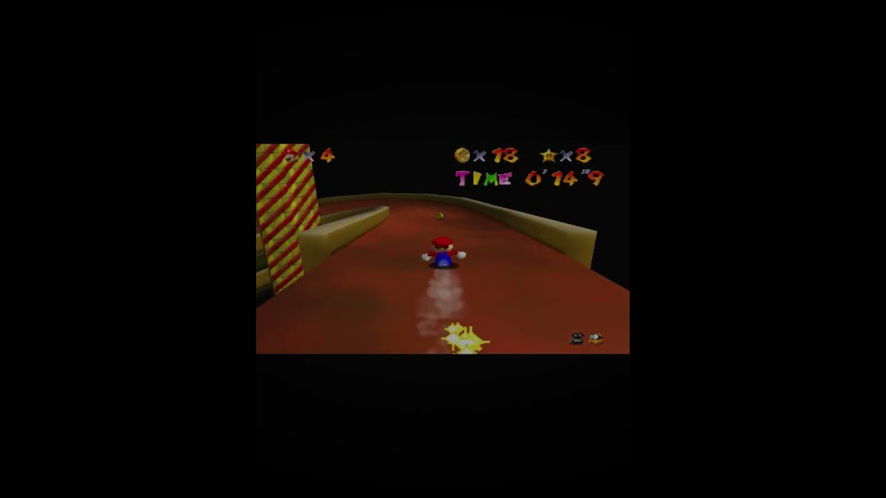 Super Mario 64 - Secret Slide