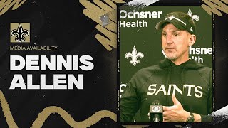 Dennis Allen recaps game against Tennessee Titans | New Orleans Saints