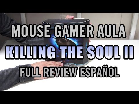 Mouse Gamer AULA KILLING THE SOUL II  Review Full Español