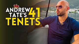 Transform your life TODAY - Andrew Tate's 41 Tenets