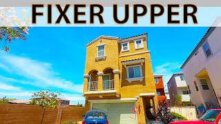 Three Story Fixer Upper in SW Las Vegas