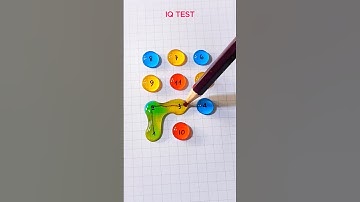 Vẽ một đường nối hết từ 1 đến 11 🧐 #shorts #drawing #iqtest #questions #solution #games #colors
