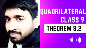 Theorem 8.2 chapter 8 class 9 | Prove that opposite sides of a parallelogram are of equal length