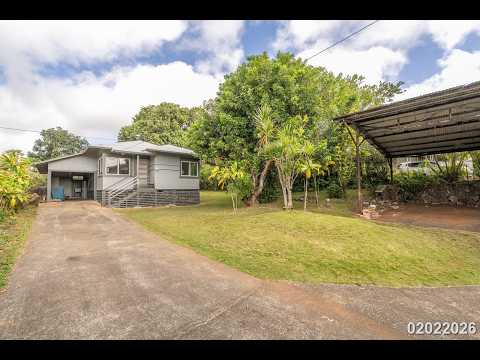 1772 Nakula St, Wahiawa, HI home video tour