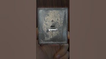 What Is This Mystery Atari Game?! #atari #refurbishing  #retrogaming #videogames #mysterygame