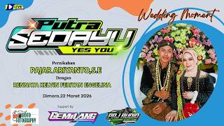 #LIVE PUTRA SEDAYU CAMPURSARI // PERNIKAHAN ARI & RINA // PRJ AUDIO // DIMORO 22 MARET 2026