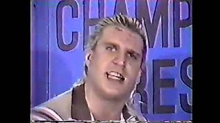 Tommy Rich promo on Buzz Sawyer Columbus, Georgia. 1982