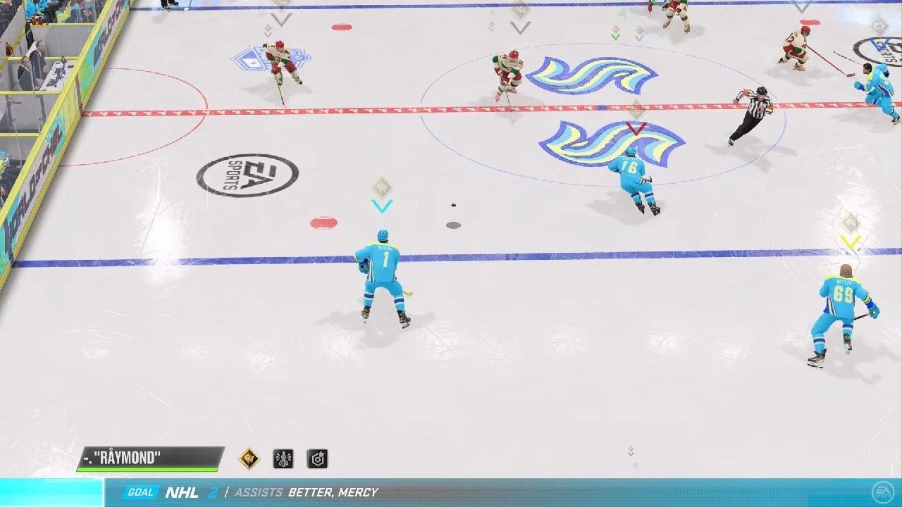 NHL 22 - '' Back At Ya '' on a little sniper?