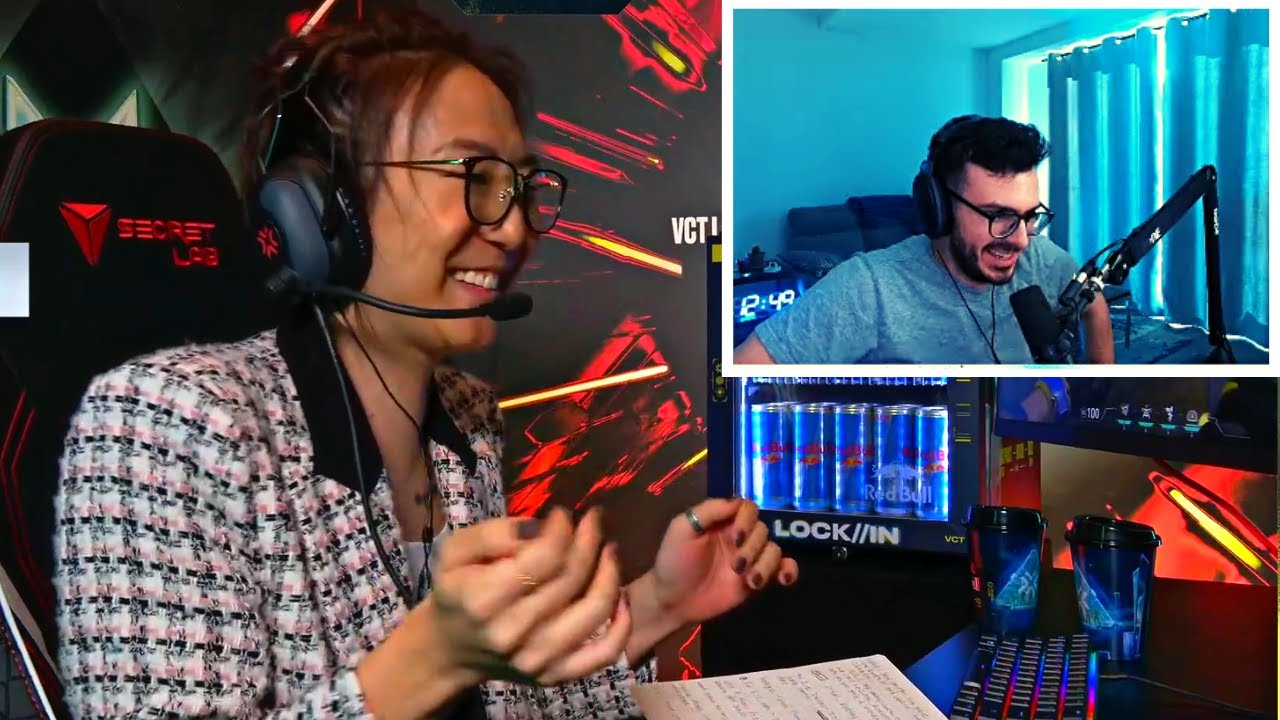 SEN Tarik Reacts To EG Coach's Funny Mini Celebration