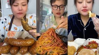 Mukbang food challeng new with real sound #d9mukbang #mukbang screenshot 4