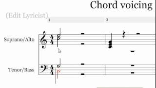 chord spacing