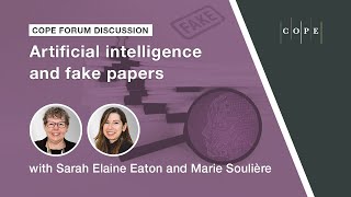 Artificial intelligence and fake papers