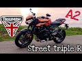 Essai Triumph Street Triple R A2 Essai Triumph Street Triple R A2