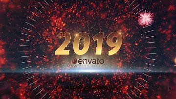 New Year Countdown 2019 - Videohive After Effects Template