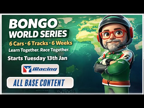 Welcome to the Bongo World Series – iRacing Edition