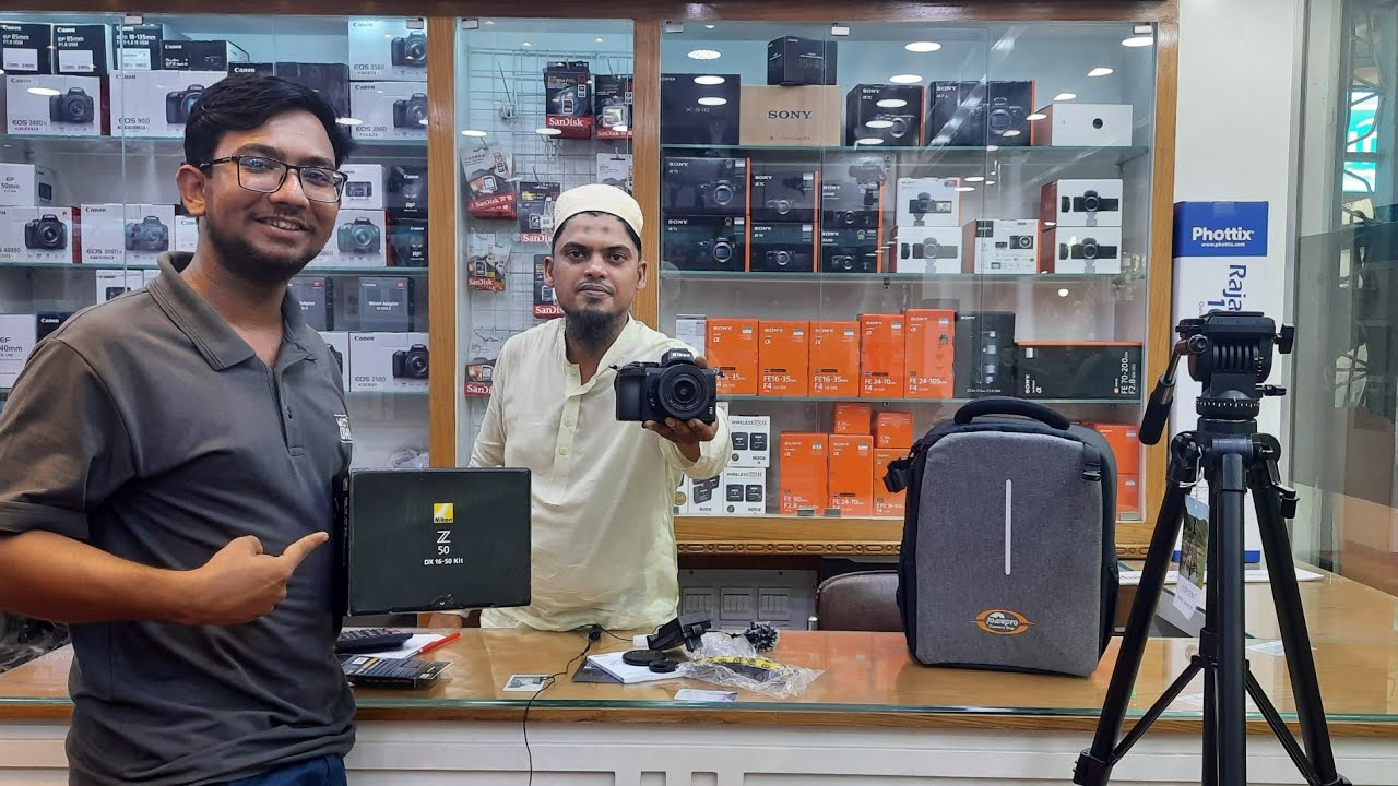 Nikon mirror lens camera Z50 unboxing bd price,nikon dslr camera update