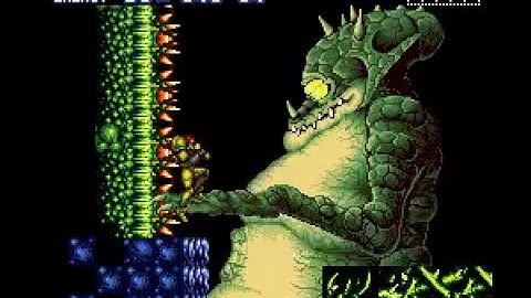 Super Metroid Rotation Hack - Kraid