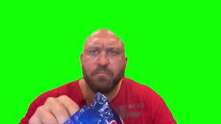 Eating Chips - Green screen