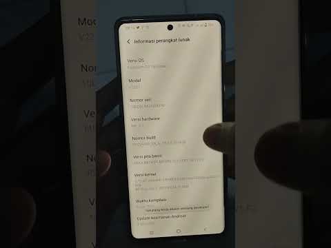 Cara mengaktifkan opsi pengembang atau opsi developer di hp vivo v27 5g