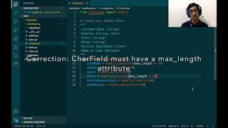 Django - Model, Superuser, Admin, Python Shell & HTML Form Interface