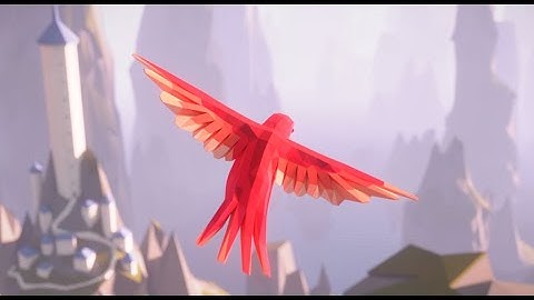 Low Poly Bird (Stylized Character for Unreal Engine & Unity)