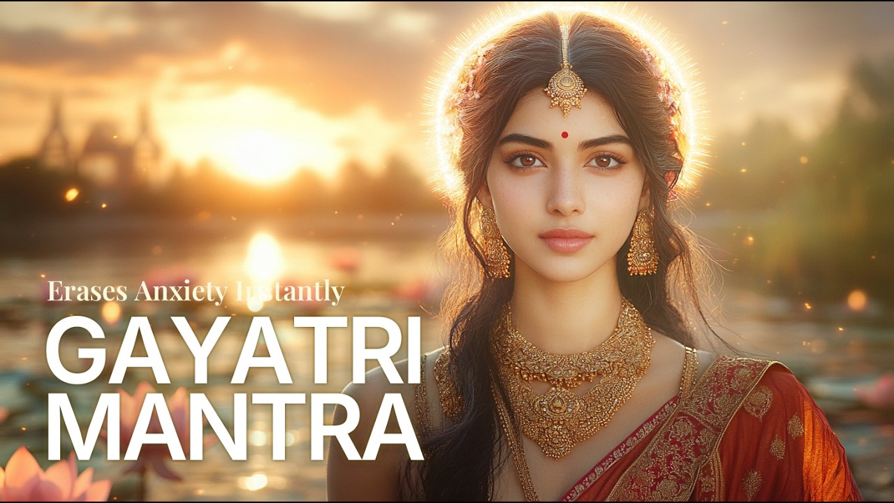 ☀️𝟏𝟎𝟖 𝐓𝐈𝐌𝐄𝐒  The Secret Energy of Gayatri Mantra: Feel the Divine Vibration | Gayatri Mantra