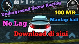 #2 Mencoba game Underground Street Racing (USR) Dan link ada di deskripsi screenshot 2