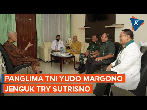Dijenguk Panglima TNI Yudo Margono, Kondisi Try Sutrisno Membaik