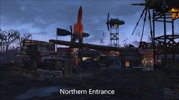 Fallout 4 - Red Rocket Truck Stop Settlement Tour