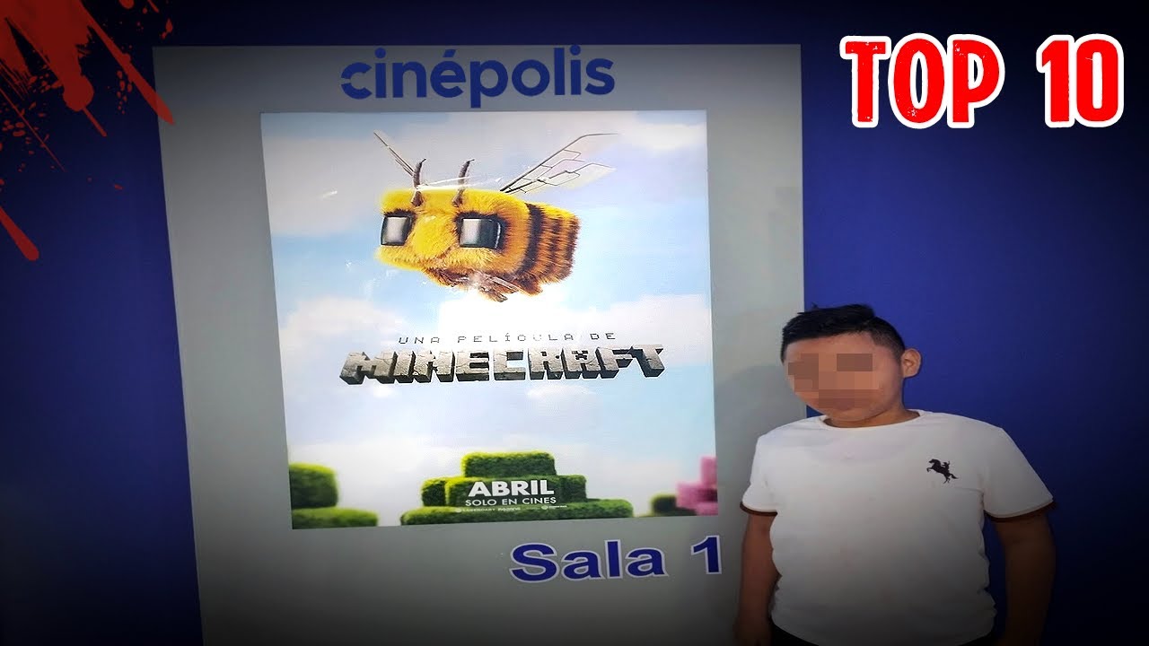 TOP 10 PEORES cosas OCURRIDAS en sala de cine de UNA PELICULA DE MINECRAFT