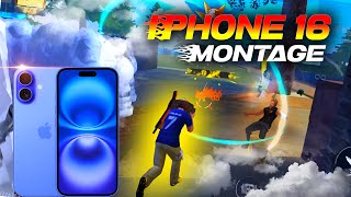 🔥 iPhone 16 Free Fire Highlights – Insane God-Level Gameplay & Performance!