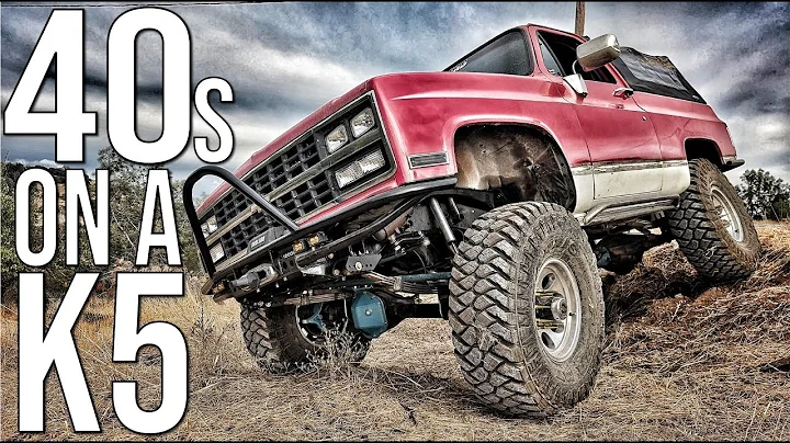 40s on a K5 Blazer!? Lift, Steering & Tires Explained