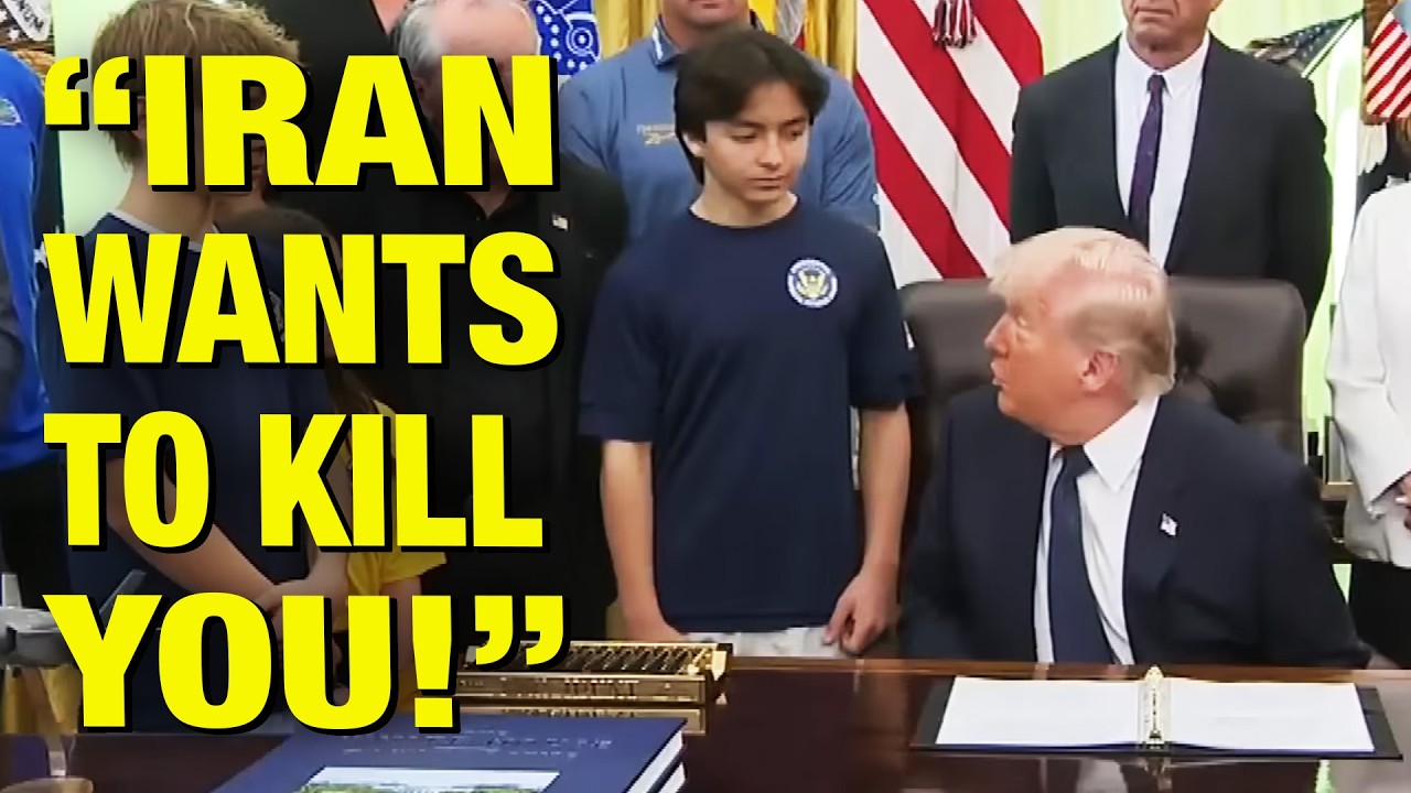 Trump TERRIFIES Young Children About Nuclear War!