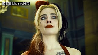 The Suicide Squad 4K Hdr | Harley Quinn Bangs And Kills Luna