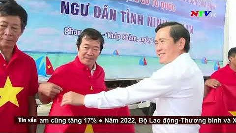 Chương trình “Một triệu lá cờ tổ quốc cùng ngư dân bám biển” tại Ninh Thuận | NTV