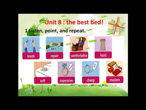 Grade 5 - Unit 8: The best bed!